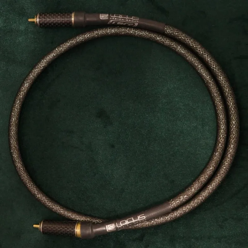 1M Locus Designs Core Digital Pure Silver SPDIF Cable