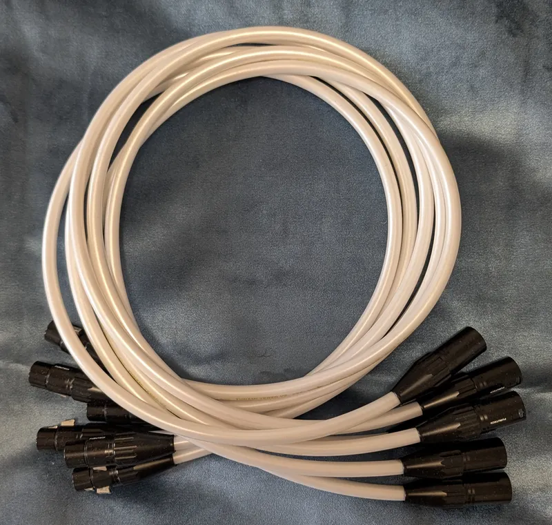 3x Oyaide Terzo V2 XLR Pairs with Furutech connectors