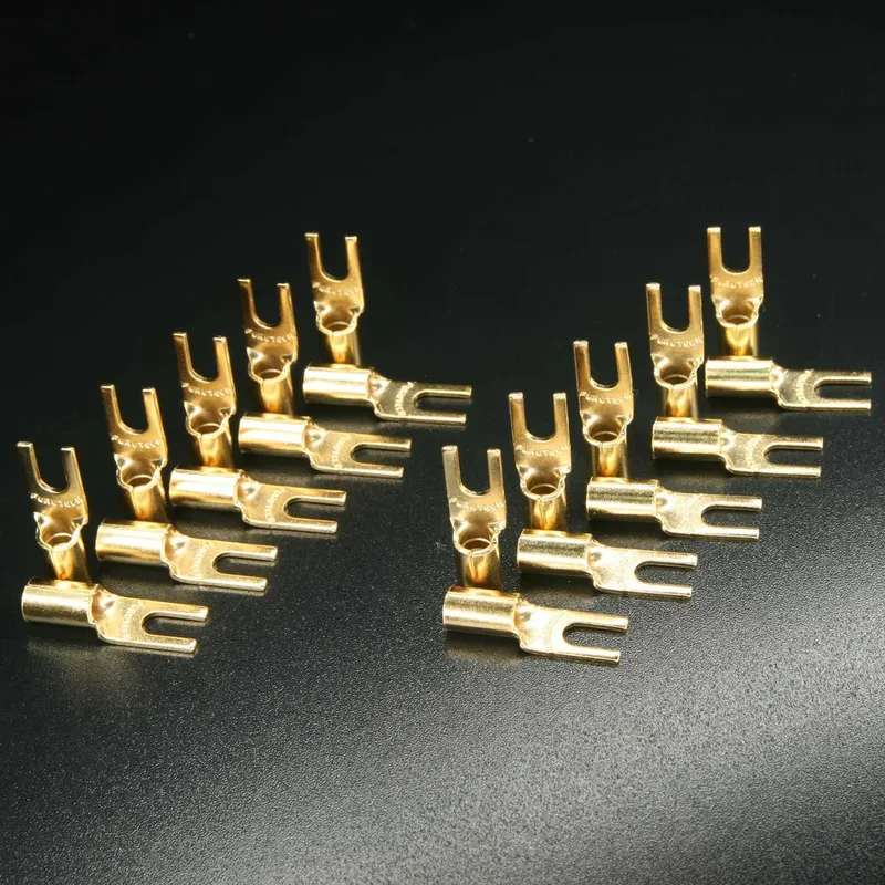 Furutech FP-209-10(R) Spade Connectors (10 Pack)